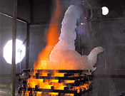 Class A fire Test with High-Expansion Foam